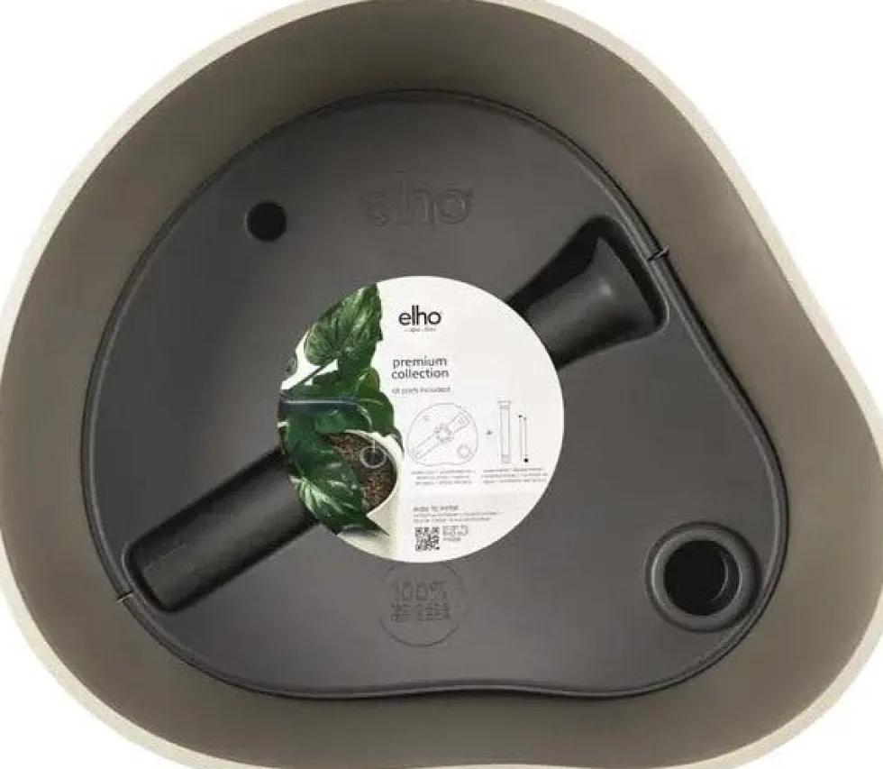 Elho bloempot Eden Aquacare taupe 40 x 40 x 35 cm