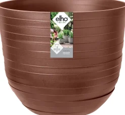 Elho bloempot Fuente bruin D 30 H 24 cm