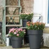 Elho bloempot Green Basics zwart D 39 H 33 cm