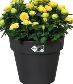 Elho bloempot Green Basics zwart D 39 H 33 cm