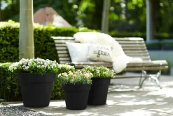 Elho bloempot Green Basics zwart D 47 H 40 cm