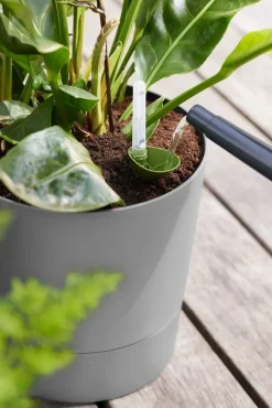 Elho bloempot Greensense Aqua Care grijs D 34,5 H 34,1 cm