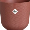 Elho bloempot Jazz rood D 14,2 H 13,1 cm