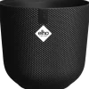 Elho bloempot Jazz zwart D 23,1 H 21,5 cm