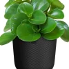 Elho bloempot Jazz zwart D 26 H 24,2 cm