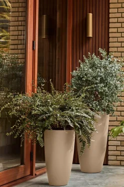 Elho bloempot June Round beige D 39 H 70 cm