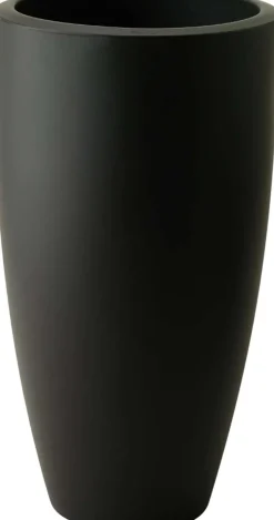 Elho bloempot June Round zwart D 39 H 70 cm