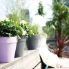 Elho bloempot Loft Urban antraciet D 19,3 H 17,5 cm