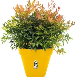 Elho bloempot Loft Urban geel D 38,5 H 35,3 cm