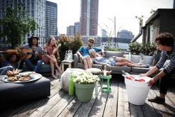 Elho bloempot Loft Urban groen D 24,5 H 22 cm