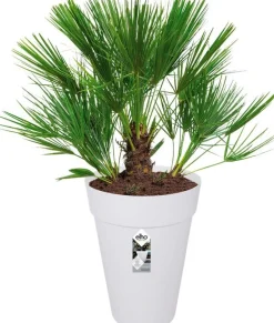 Elho bloempot Loft Urban wit D 33,5 H 45,3 cm