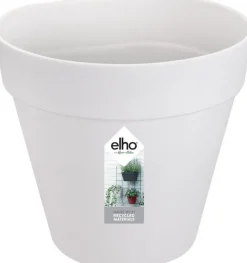 Elho bloempot Loft Urban wit D 15 H 13,5 cm