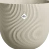 Elho bloempot Sereh beige D 25 H 21 cm