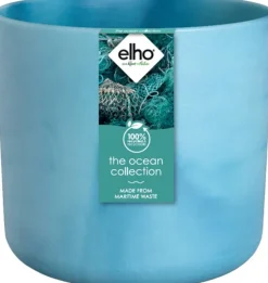Elho bloempot The Ocean Collection blauw D 22 H 20,4 cm