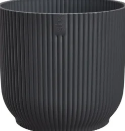 Elho bloempot Vibes antraciet D 34,9 H 32,4 cm