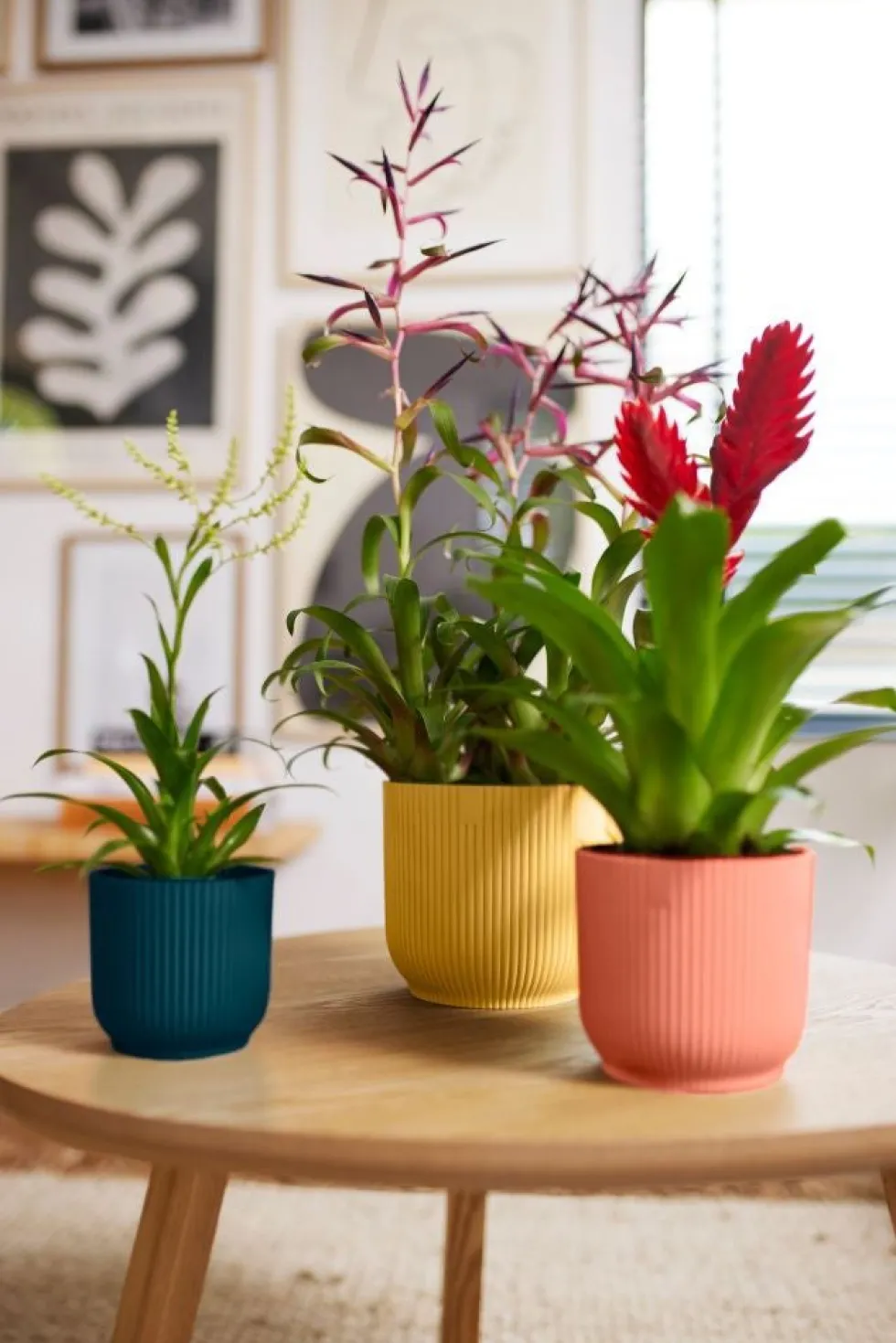 Elho bloempot Vibes blauw D 7 H 6,5 cm