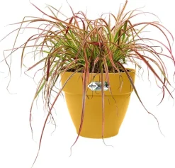 Elho bloempot Vibia Campana geel D 29,8 H 25,8 cm