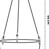 Elho hangpot Vibia Campana grijs D 26 H 18,4 cm