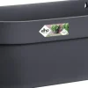 Elho muur plantenbak Vibia Campana antraciet 35 x 16,2 x 14,8 cm