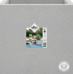 Elho plantenbak Vivo Next grijs 39 x 40 x 37,9 cm
