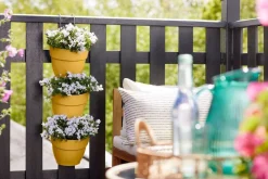 Elho plantenbak voor verticale tuin Vibia Campana Vertical Forest geel 20,7 x 17,1 x 29,7 cm
