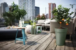 Elho plantenschotel Loft Urban groen D 17,2 H 2,3 cm