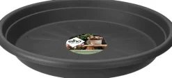 Elho plantenschotel Universeel antraciet D 12,9 H 2 cm