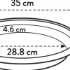 Elho plantenschotel Universeel antraciet D 35 H 5 cm