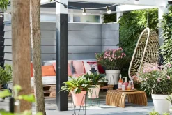 Elho plantenstandaard Loft Urban zwart D 25 H 39 cm