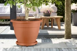 Elho plantentrolley Universeel terracotta D 33,7 H 6,5 cm