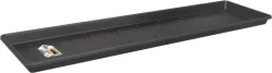 Elho schotel voor balkonbak Green Basics zwart 56,8 x 14,7 x 2,5 cm