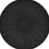 Esschert Design plantenschotel Dami zwart D 25 H 1 cm
