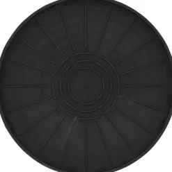 Esschert Design plantenschotel Dami zwart D 25 H 1 cm
