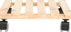 Esschert Design plantentrolley Esschert's Garden naturel 29 x 29 x 8,3 cm