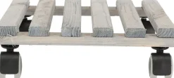 Esschert Design plantentrolley Esschert's Garden grijs 29 x 29 x 8,3 cm