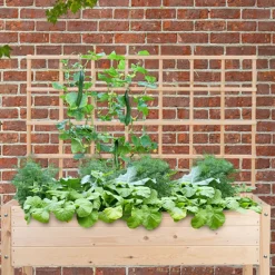 Esschert Design trellis voor kweekbak Lex naturel 3,8 x 118,2 x 84,9 cm