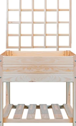 Esschert Design trellis voor kweekbak Lex naturel 3,8 x 78,2 x 84,9 cm