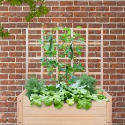 Esschert Design trellis voor kweekbak Lex naturel 3,8 x 78,2 x 84,9 cm