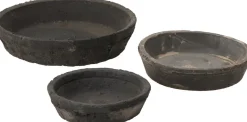Esschert's Garden plantenschotel Aged grijs D 10,3 H 1,8 cm