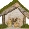 Euromarchi kerststal 25 x 13 x 21 cm