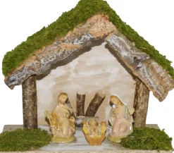 Euromarchi kerststal 25 x 13 x 21 cm