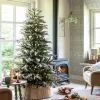 Everlands kerstboommand naturel D 70 H 28 cm