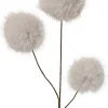 Everlands kersttak bollen crème 70 cm