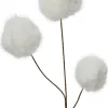 Everlands kersttak bollen wit 70 cm