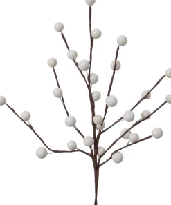 Everlands kersttak met bessen wit 26 cm