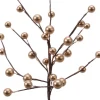 Everlands kersttak met bessen goud 26 cm