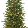 Everlands kunstkerstboom Alpbach met 300 lampjes warm wit D 85 H 240 cm