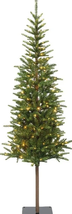 Everlands kunstkerstboom Alpbach met 300 lampjes warm wit D 85 H 240 cm