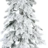 Everlands kunstkerstboom Alpine besneeuwd op voet D 75 H 300 cm