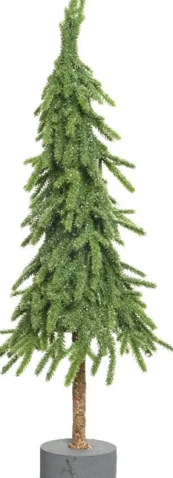 Everlands kunstkerstboom op stam D 20 H 60 cm